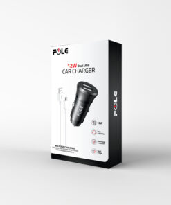 FOLG  12W Dual USB CAR CHARGER